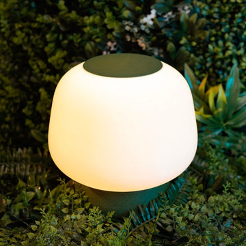 Mushroom Modern Classic Plant-Based PLA 3D Printed Dimmable LED Table Lamp - JONATHAN Y